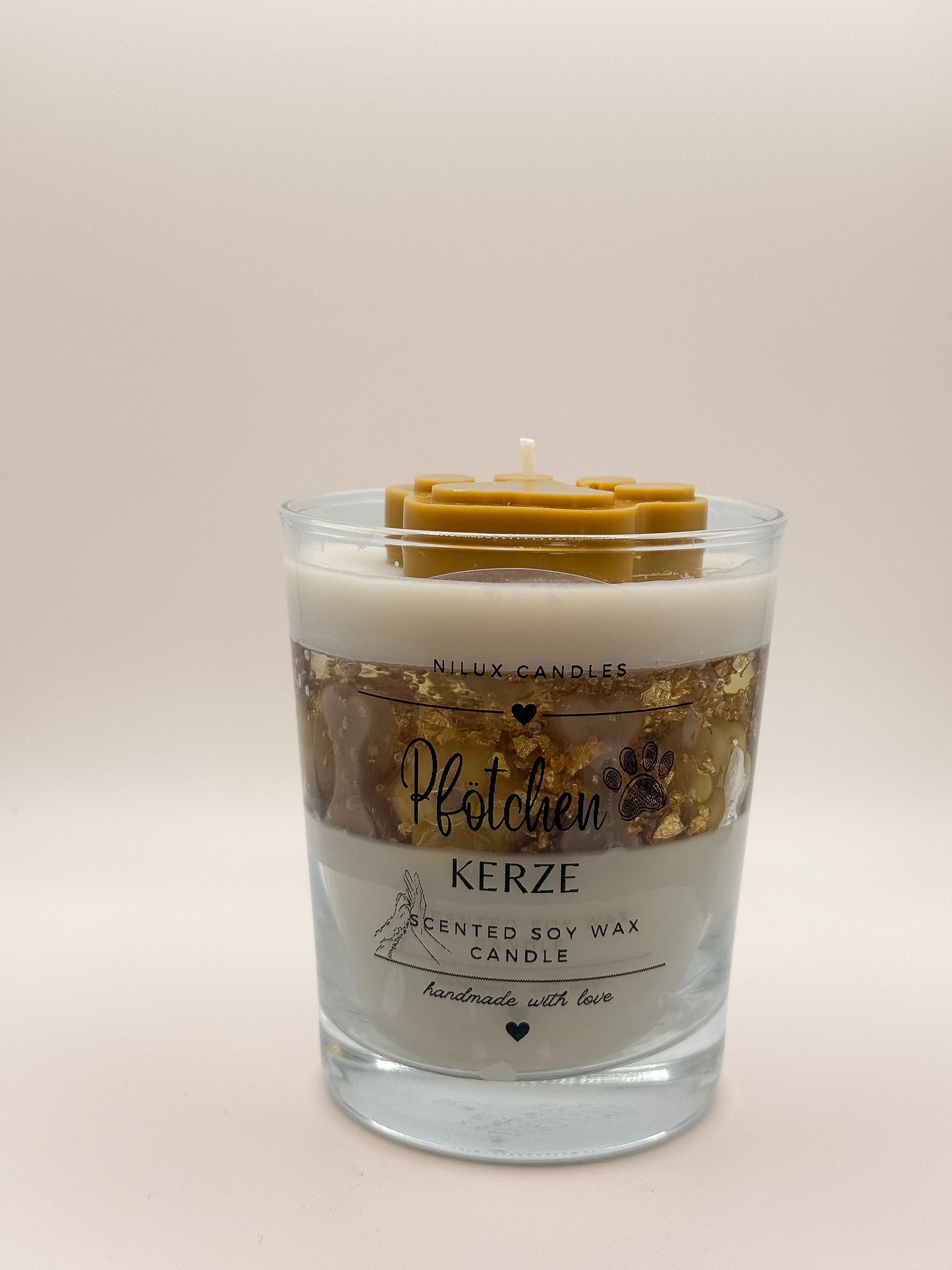 Pfötchen Kerze