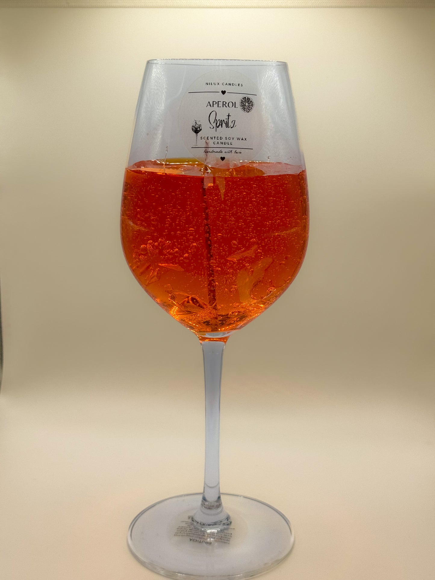 Aperol Kerze