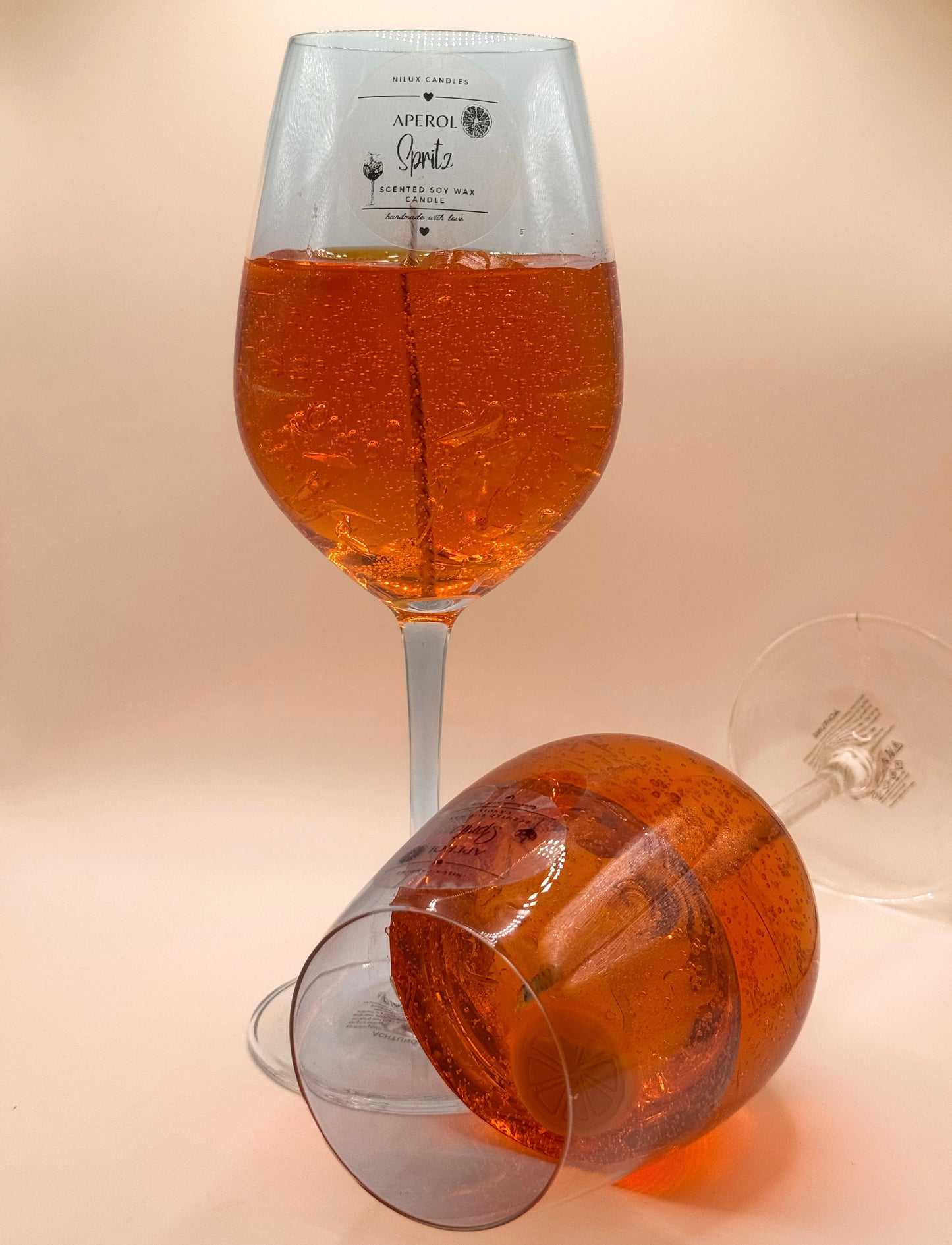 Aperol Kerze