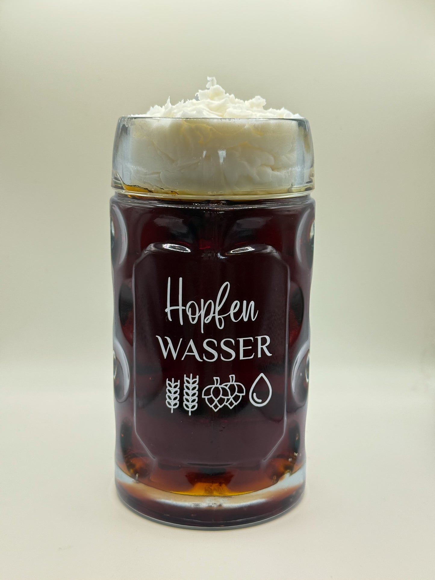 Hopfenwasser - Bierkerze